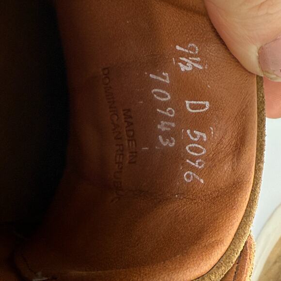 Allen Edmonds Courtside Sneakers Mens 9.5‎ D Brown Casual Low Top Suede Luxe main image 5